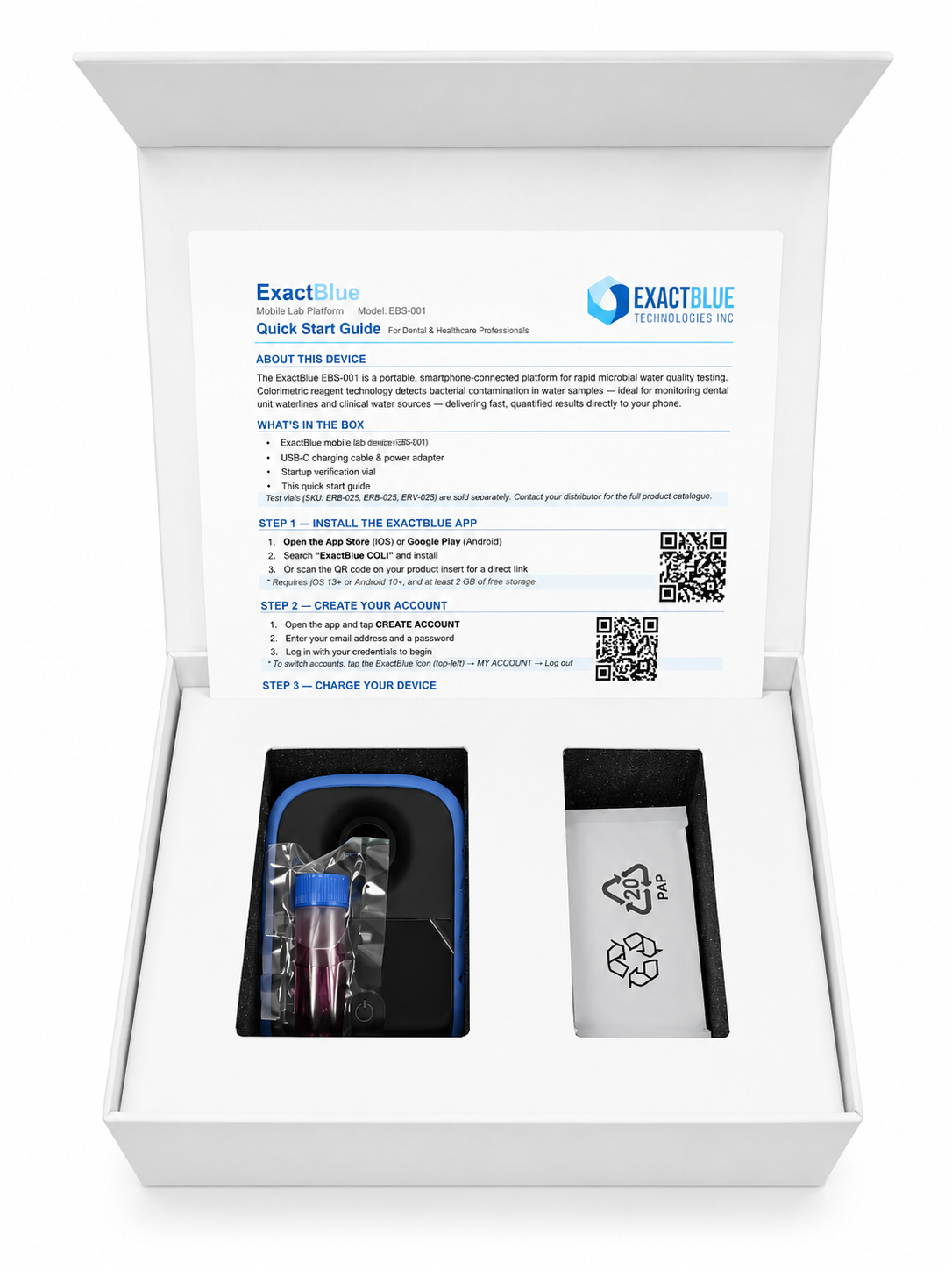 ExactBlue Mobile Lab Platform