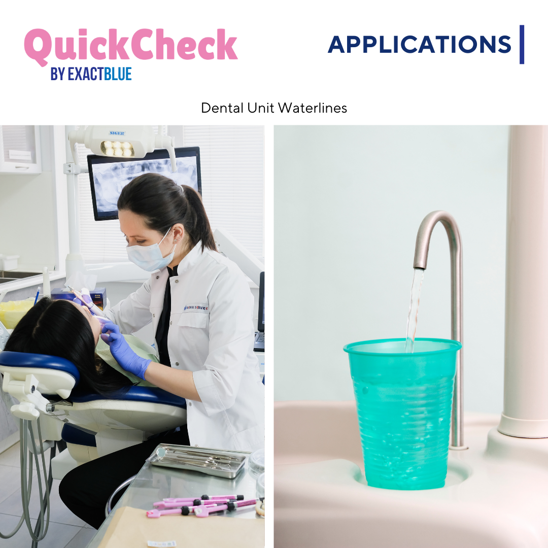 ExactBlue Quick Check - 1 Hour In-Office Dental Waterline Test Kit