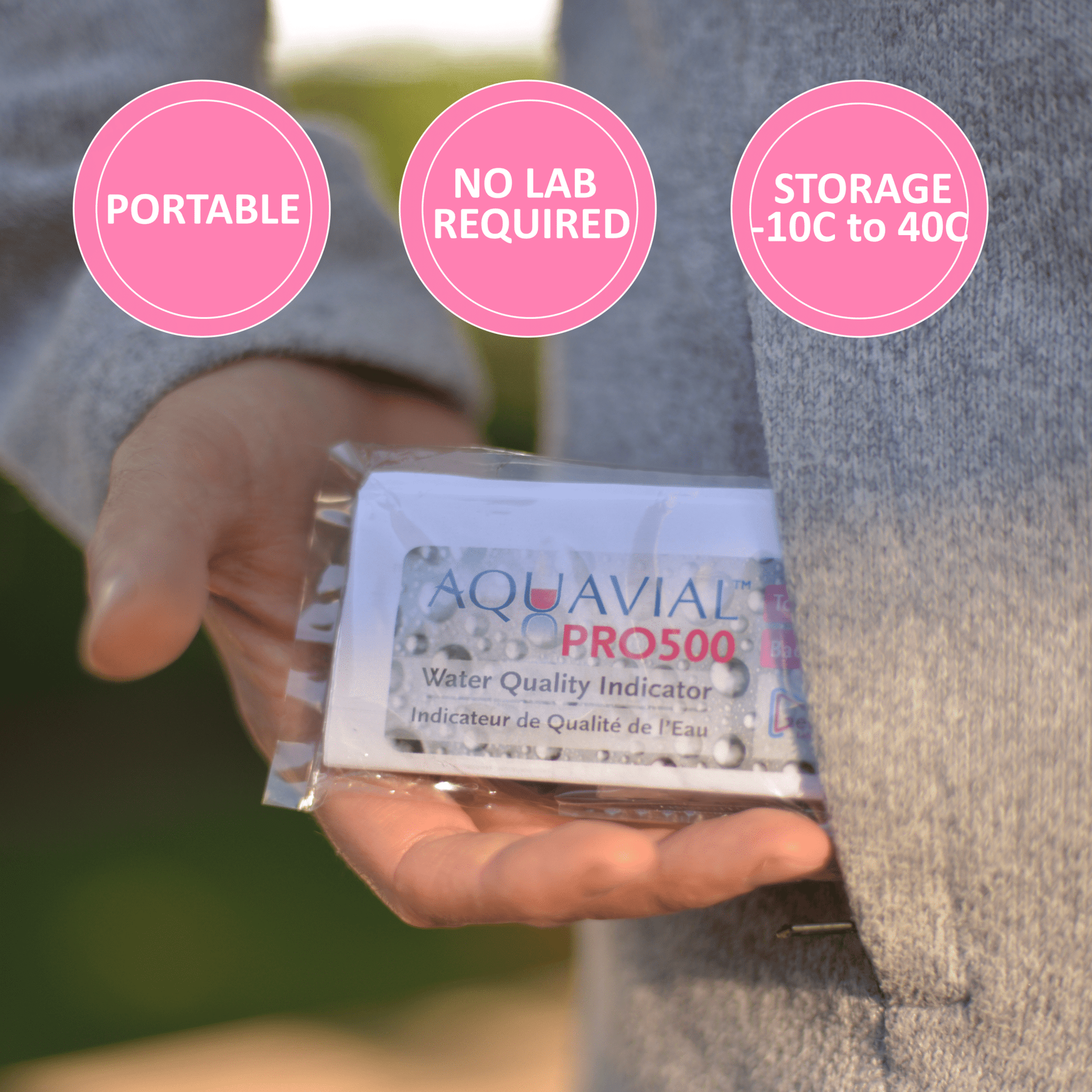 AquaVial PRO500 Rapid Water Testing Kit #3