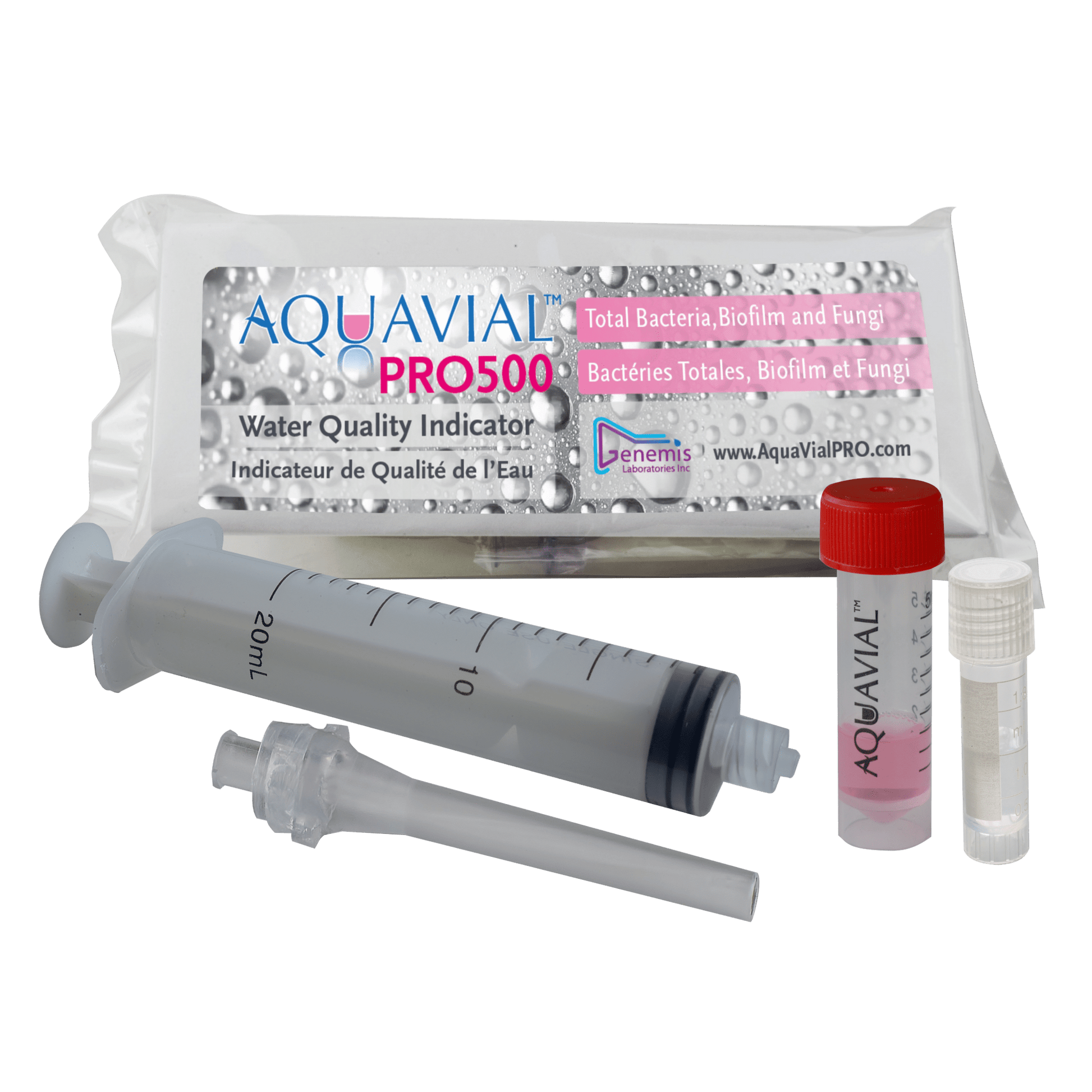 AquaVial PRO500 Rapid Water Testing Kit #1