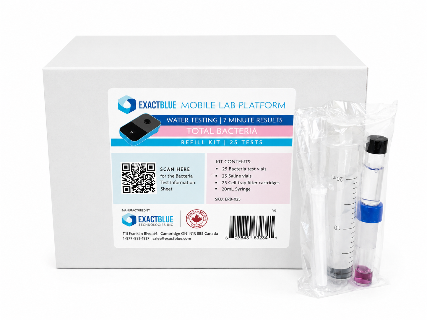 ExactBlue Mobile Lab Platform